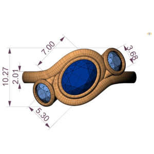 Wave Ring CAD