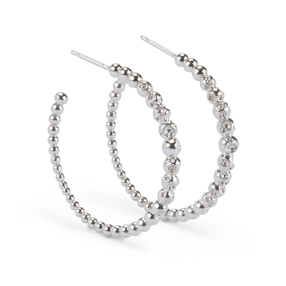 Vitium Large Hoop Earrings