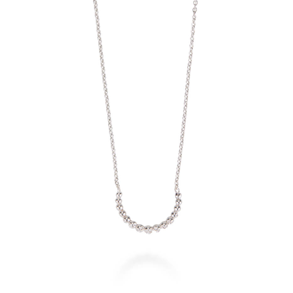 Vitium Small Crescent Necklace