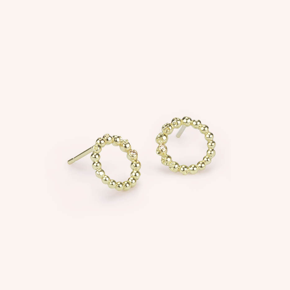 one diamond earring