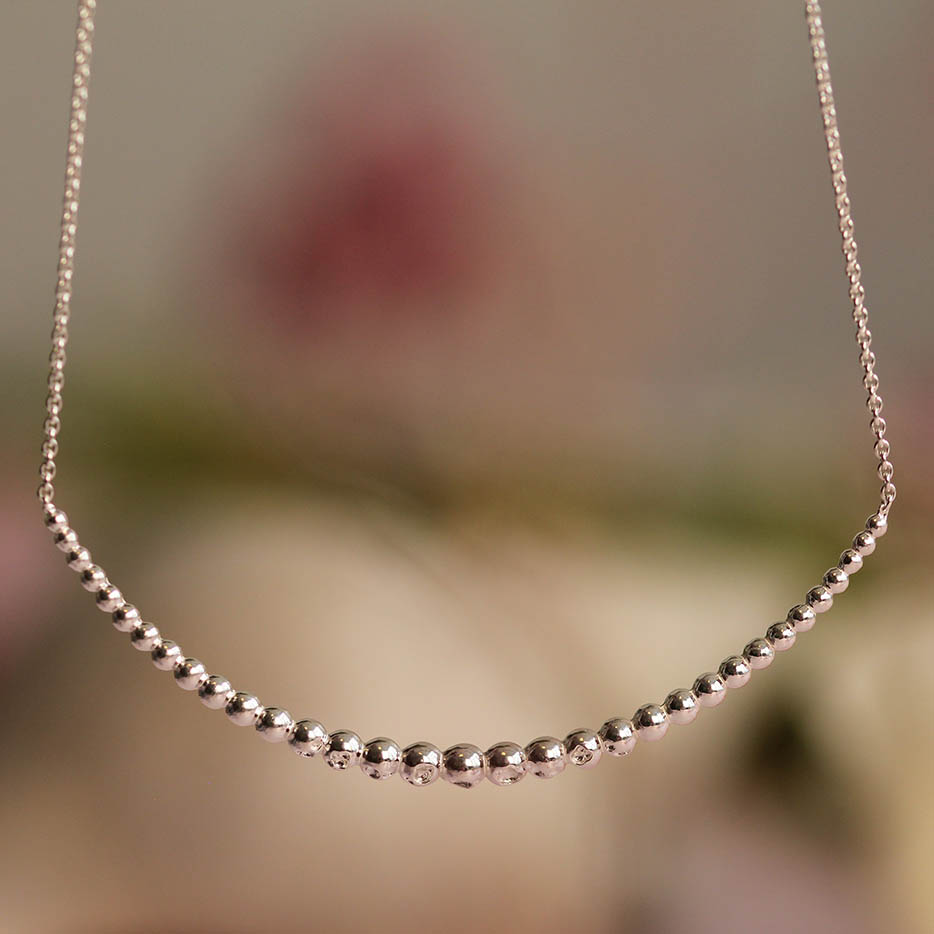 Large crescent necklace 2025