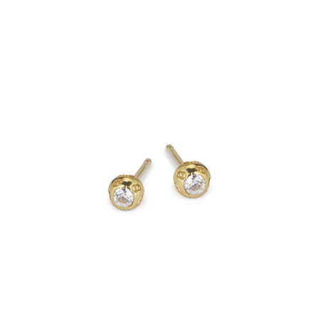 Vitium 4mm Bead Studs • Judith Peterhoff