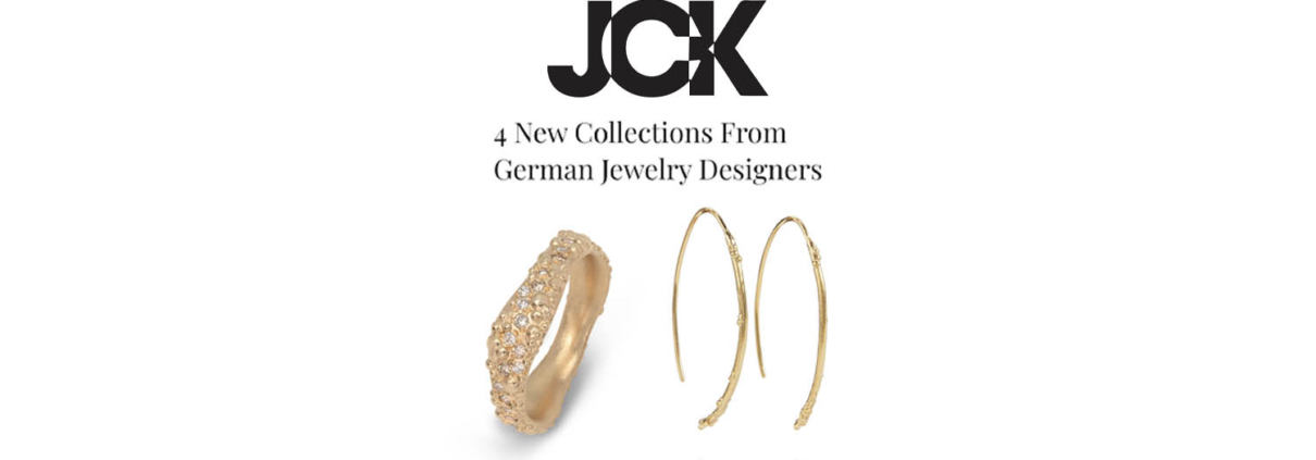 German Jewellery article including Judith Peterhoff's tactile jewellery.